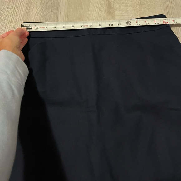 J. Crew Navy Pencil Skirt - Picture 5 of 10